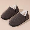 Cotton Shoes Casual All-inclusive Fur Collar Outer Wear Indoor Shoes Comfortable Memory Cotton Winter Bag Heel Cotton Slippers
