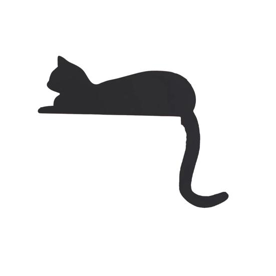 

Украшение дверной рамы на Хэллоуин, изысканная форма кошки, акриловое украшение для дверной рамы для домашнего праздничного декора F