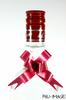 Ribbons Drawstring Bows 1 50 Pcs Burgundy