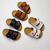 Trendy Non-Slip Leather Sandals for Boys & Girls: Stylish Korean Beachwear for Indoor & Outdoor Summer Fun