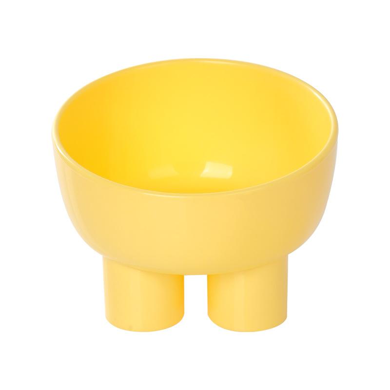 New Macaron-colored Elephant Leg Neck Guard Bowl Cat Food Bowl Cat Bowl Anti-knock Pet Bowl Food Utensils