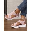 New Fashionable Large-sized Fish-mouth Flip-flops for Women with Open-toe Shoes, Versatile Sandals