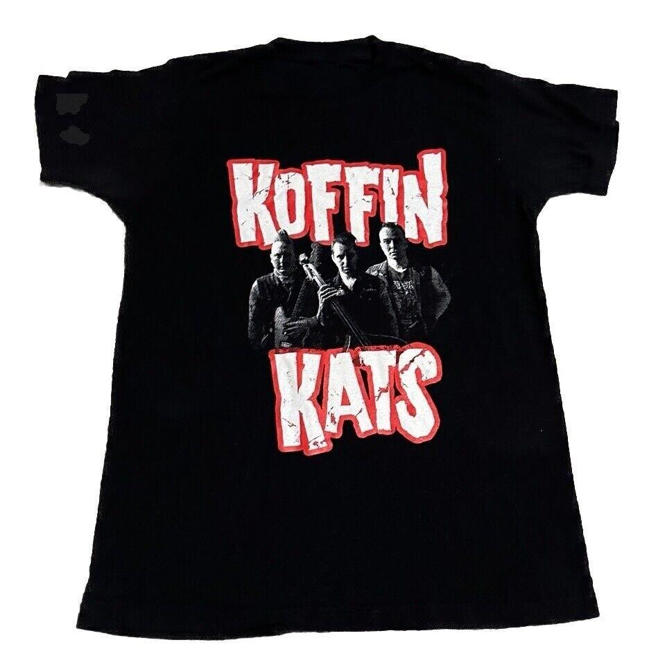 The Koffin Kats Black Color 100_ Cotton Shirt Unisex T-Shirt S