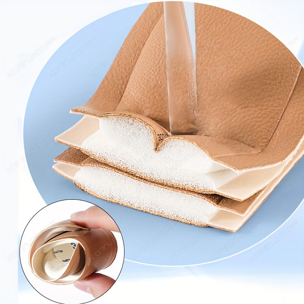 [1 Pair Memory Foam Insoles] 1 Pair Soft, Cushioned Comfort Sole Memory Foam Sandal Insoles|Ergonomic Support, Shock-Absorbing, Elegant Sandal Design