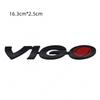 3D Metal HULUX VIGO  SR5 V6 Badge Sticker Rear Trunk Emblem Decal Car Exterior Styling Accessories
