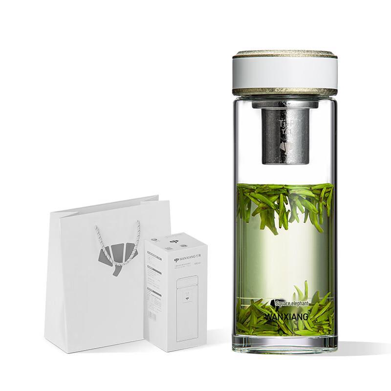 Wanjin Single-layer Antibacterial Borosilicate Glass Tea Cup