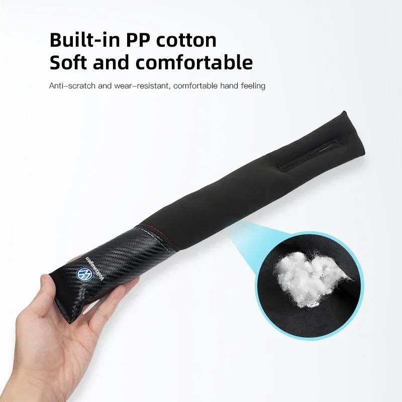 Car Accessories Seat Gap Filler Anti-leak Stopper Strip For VW GTI Polo Golf Passat Scirocco Tiguan Jetta T-ROC Touareg Touran