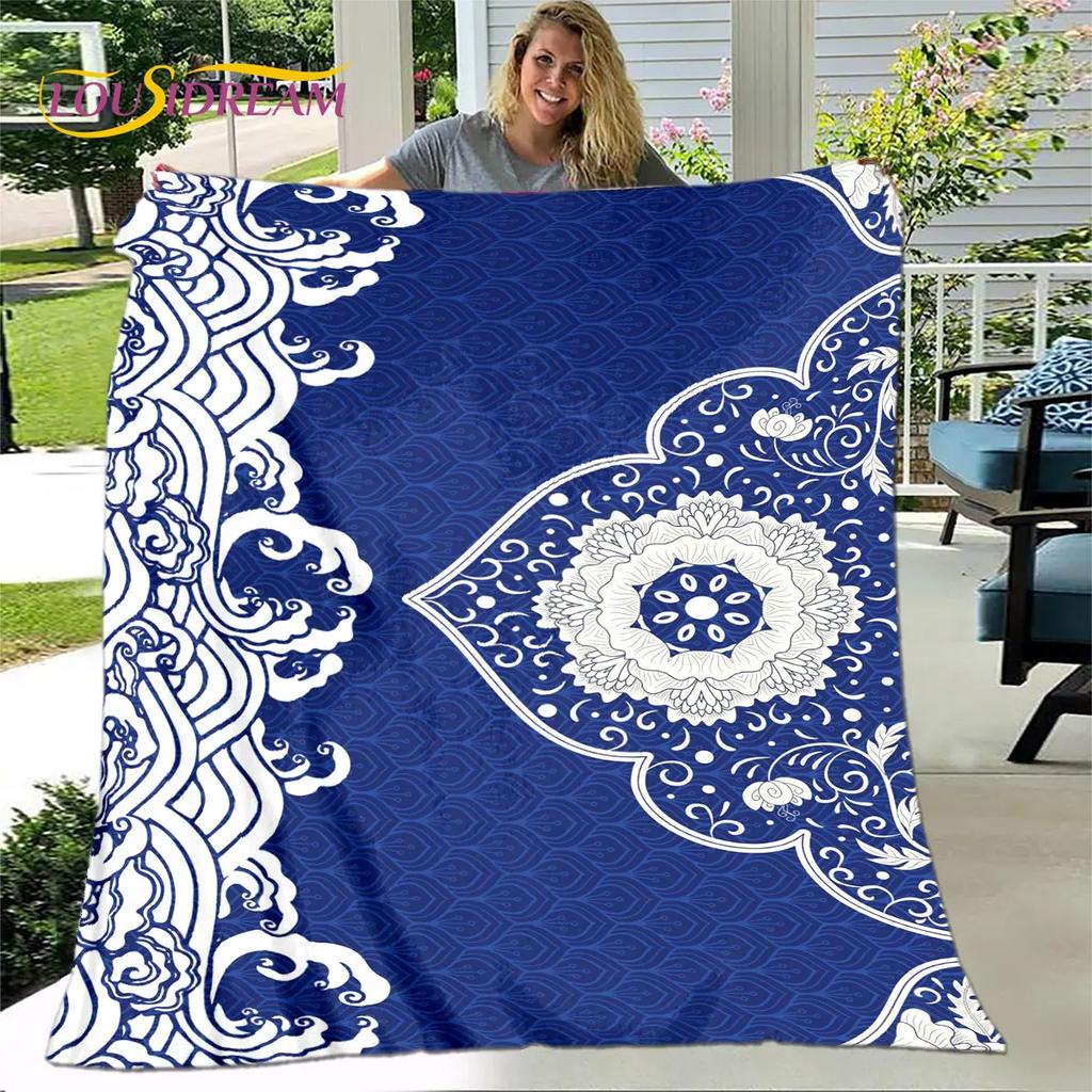 Coperta 3D in stile classico cinese, coperta in flanella, coperta da divano, coperta calda per casa, soggiorno, camera da letto, letti, divano, picnic, bambino