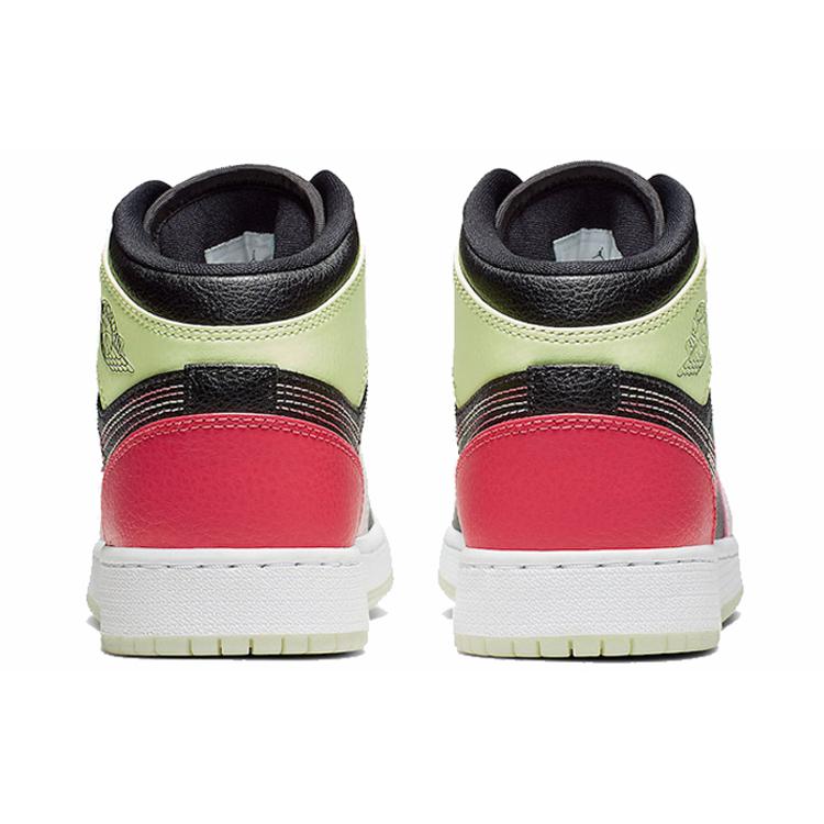 New Jordan 1 Mid Glow In The Dark GS AV5174-076
