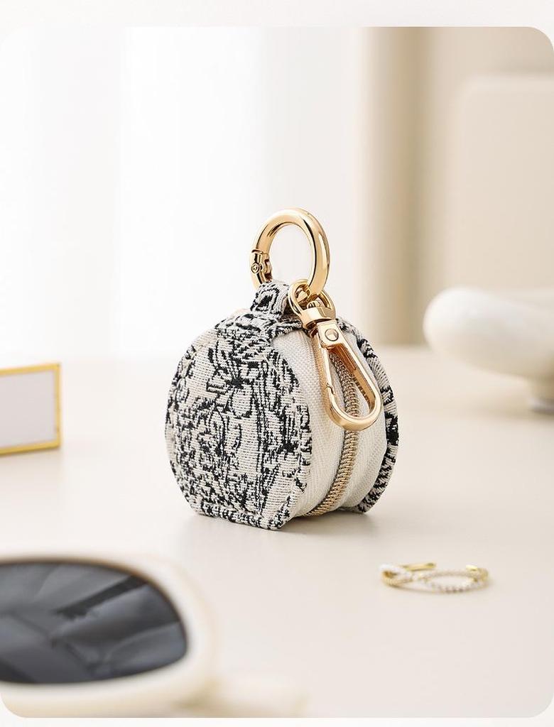 Portable Mini Jewelry Box for Travel - Holds Pendants, Earrings, Studs, Rings, and Small Ornaments