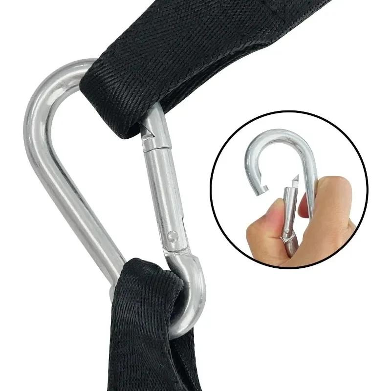 Gym Home Fitness Equipment Fitness AB Sling Straps Suspension Rip-Resistant Heavy Duty A Pair for Pull Up Bar Hanging Leg Raiser