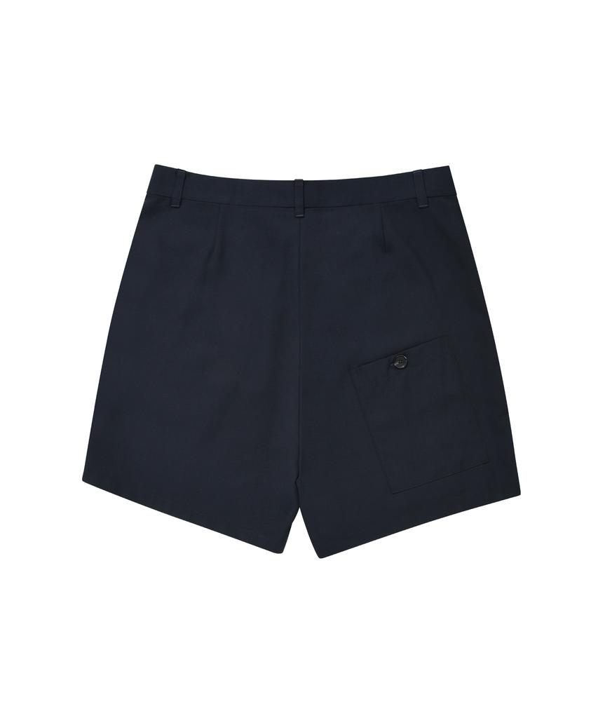 AJOBYAJO Slit Shorts [Navy]