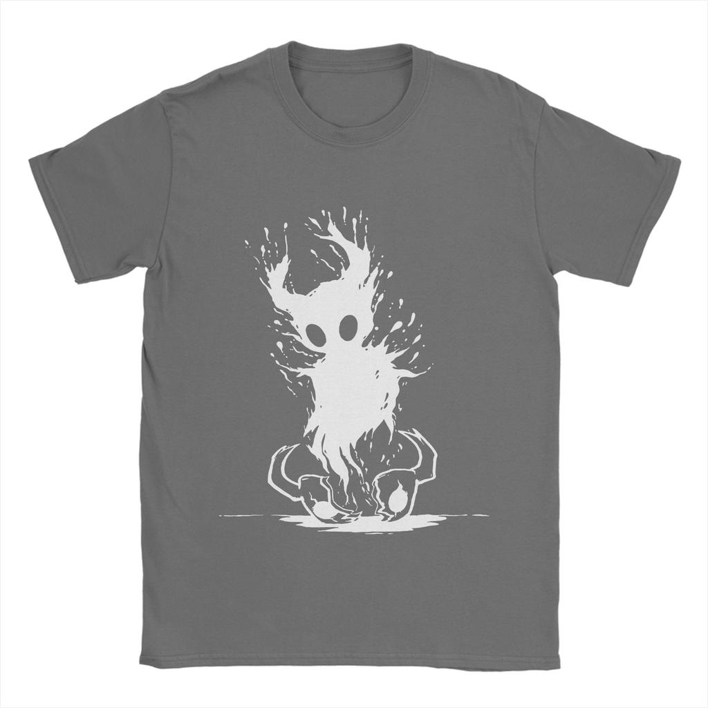 Men's T-Shirts Hollow Knight Gaming  Cool Pure Cotton Tees Short Sleeve  T Shirt Round Collar Tops