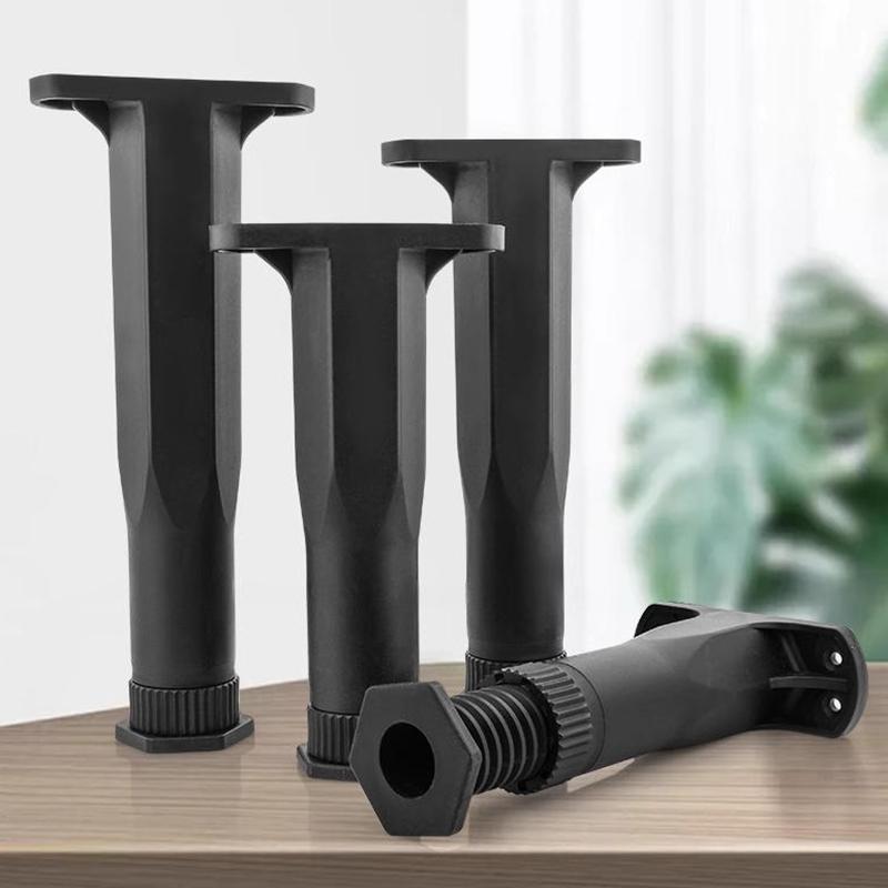 Heavy-Duty Adjustable Height Bed Frame Support Legs Furniture Support Columns Universal For Bed, Sofa, Cabinet, Dresser, Table