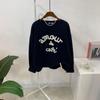 C S In The Room Ode Embroidered Long Sleeve SweatShirt 4ColorS