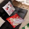 Beautiful Girls Romance C-Chobits Anime Cushion Cover Car Throw Pillow Case For Sofa Car Christmas Gift 40X40Cm 45X45Cm