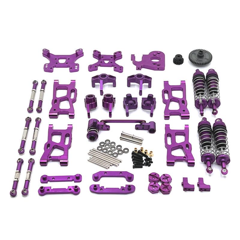 Upgraded Metal Upgrade Parts for WLtoys 124007 124017 124019 144001 144002 144010 RIARLO XDKJ-001 XDKJ-006 AM-X12 RC Car