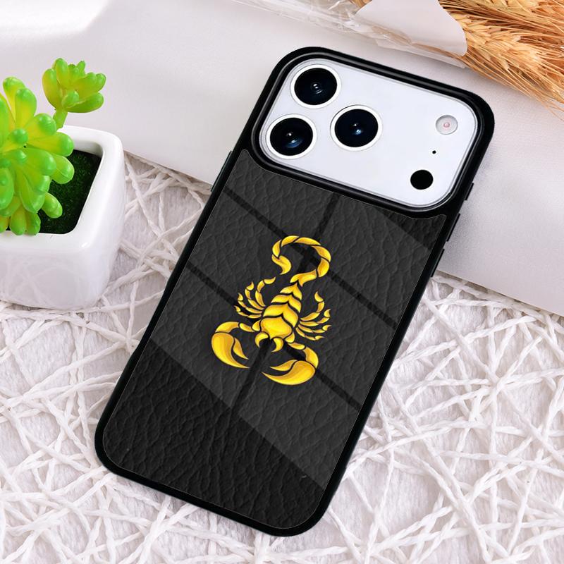 Scorpion Scorpio Shockproof Phone Case for iPhone 17 Air 16e 15 11 12 14 13 Pro Max Cover Coque