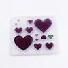 Heart Silicone Fondant Candy Mold Chocolate Mold Cake Moulds for Valentine's Day Mousse Cake Baking French Dessert Brownie