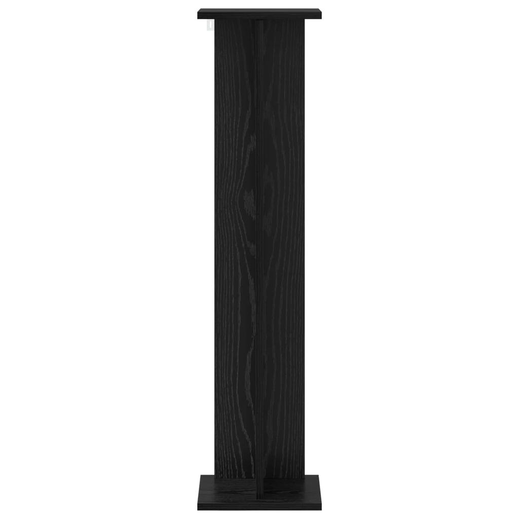 Plant Stand Black Oak 25 X 25.5 X 100.5 Cm
