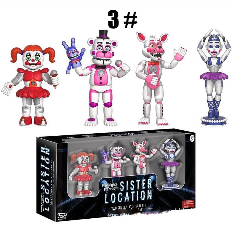 Fnaf Figürü Five Nights At Freddy's 4 Figür Paketi (Bir Set 4