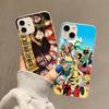 Case for Samsung A04 A14 A23 A34 A54 M23 M33 M52 M53 Realme 10 9 C30S C35 C55 VIVO Y02S Y21 Y51 X80 Pro Transparent Cover WI49 One Piece Anime