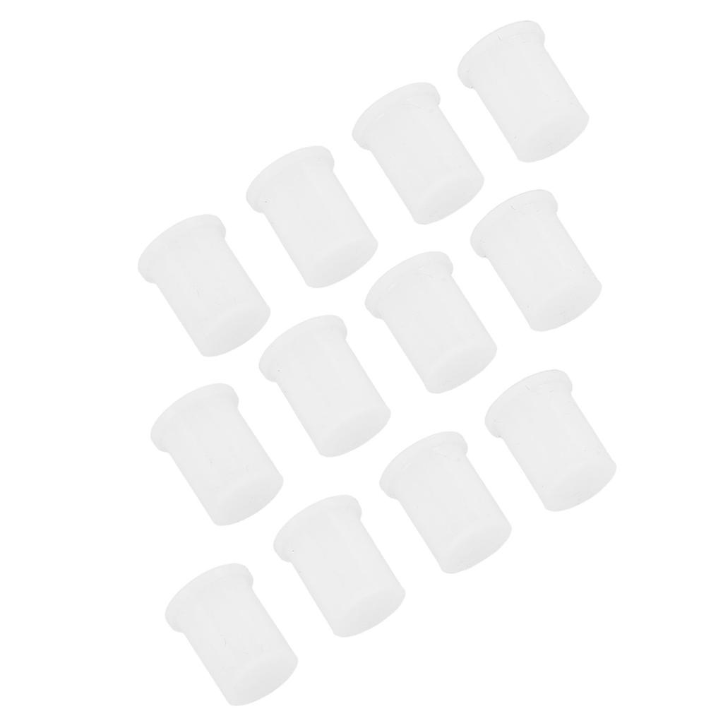 12pcs Thickened Silicone Plug 8mm Universal Leak-Proof Stopper Drain Silicone End Cap For Water Cooler Dispenser Spout Outlet