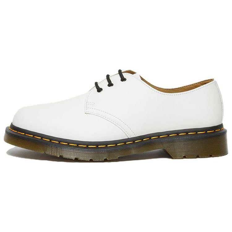 Dr. Martens 1461 Leather Minimalist Daily Boots Unisex boots White 26226100