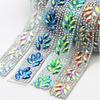 Rhinestone Chain Ab Color Horse Eye Crystal Rhinestone Ribbon For Diy Shoes Bags Dresses Decoration