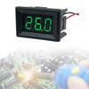 0.36 Inch DC0-30V 3 Bits Voltage Meter Digital LED Mini Display Module LED Digital Voltmeter for Car Motor Vehicle Tools