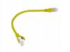 Patchcord Lanberg UTP Kat.6 0,25m Żółty
