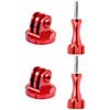 Aluminum Alloy GoPro Mount Adapter with Thumb Screw, 1/4" Female Thread Converter for GoPro Hero 13 12 11 9 Action Camera Tripod