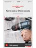Compact Brushless Electric Drill - Rechargeable Lithium Power, Multi-Function Pistol Tool for Household Use