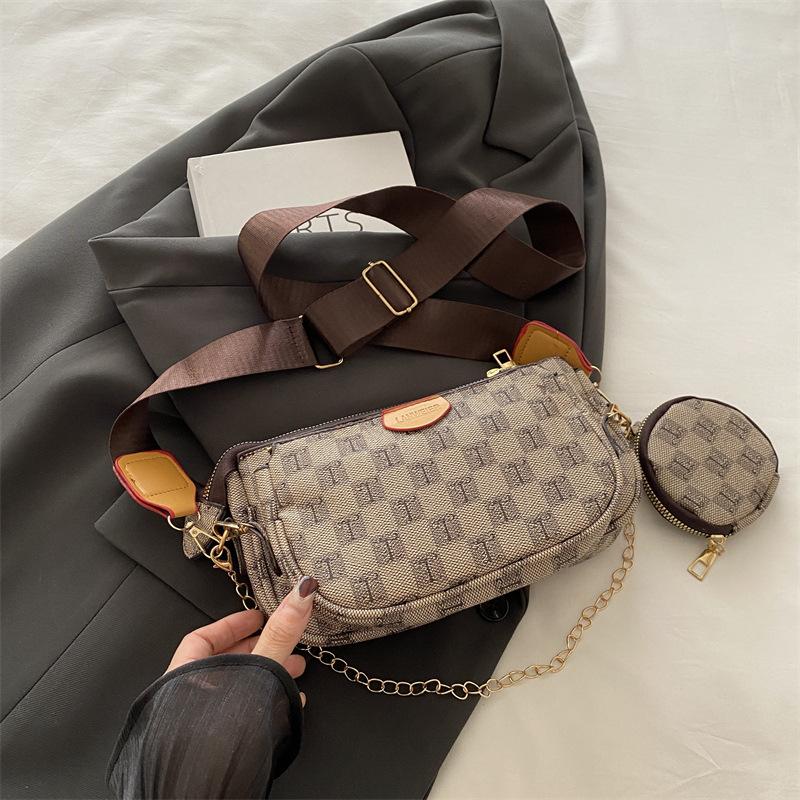 Značka Tide se stejnou mahjongovou taškou 2025 nová taška přes rameno do podpaží tři v jednom širokopásmová kombinace messenger dětská a mateřská taška