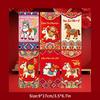 6pcs Vietnamese New Year Red Envelope Chinese Spring Festival Lucky Red Envelopes 2026 Vietnam Hongbao Money Pocket Supplies
