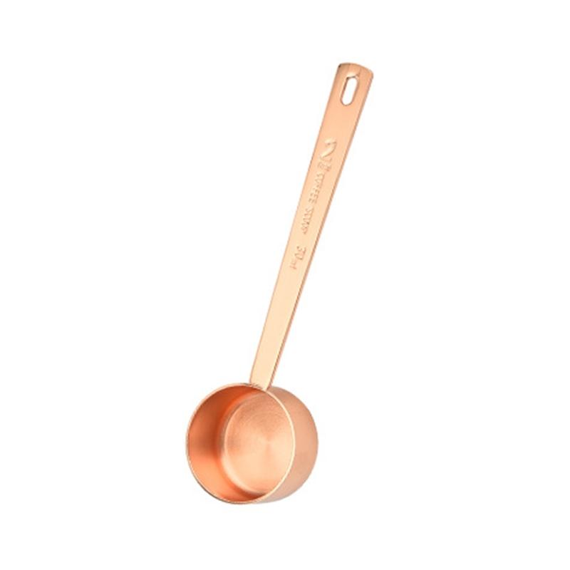

Ложка для кофе из нержавеющей стали 15 мл/30 мл мерная ложка с длинной ручкой столовая ложка для кофе сухого молока фруктового порошка 15ml розового золота