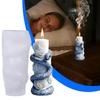 Resin Aroma Candle Snake Relief Silicone Mold Handmade Plaster Resin Ornaments Molds Animal Soap Candle Making Supplies