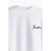 H M Oversized FiT T sHirT wHiTe Fender