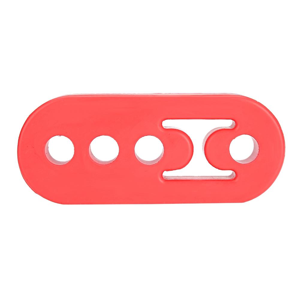 4pcs 12mm Red Polyurethane Muffler Exhaust Hanger