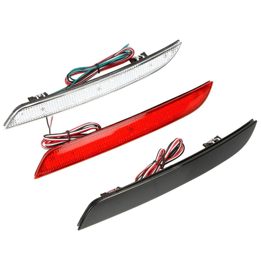 Car LED Rear Bumper Reflector Brake Lights Canbus Tail Stop Lamps for BMW F10 F11 F18 2009-2014