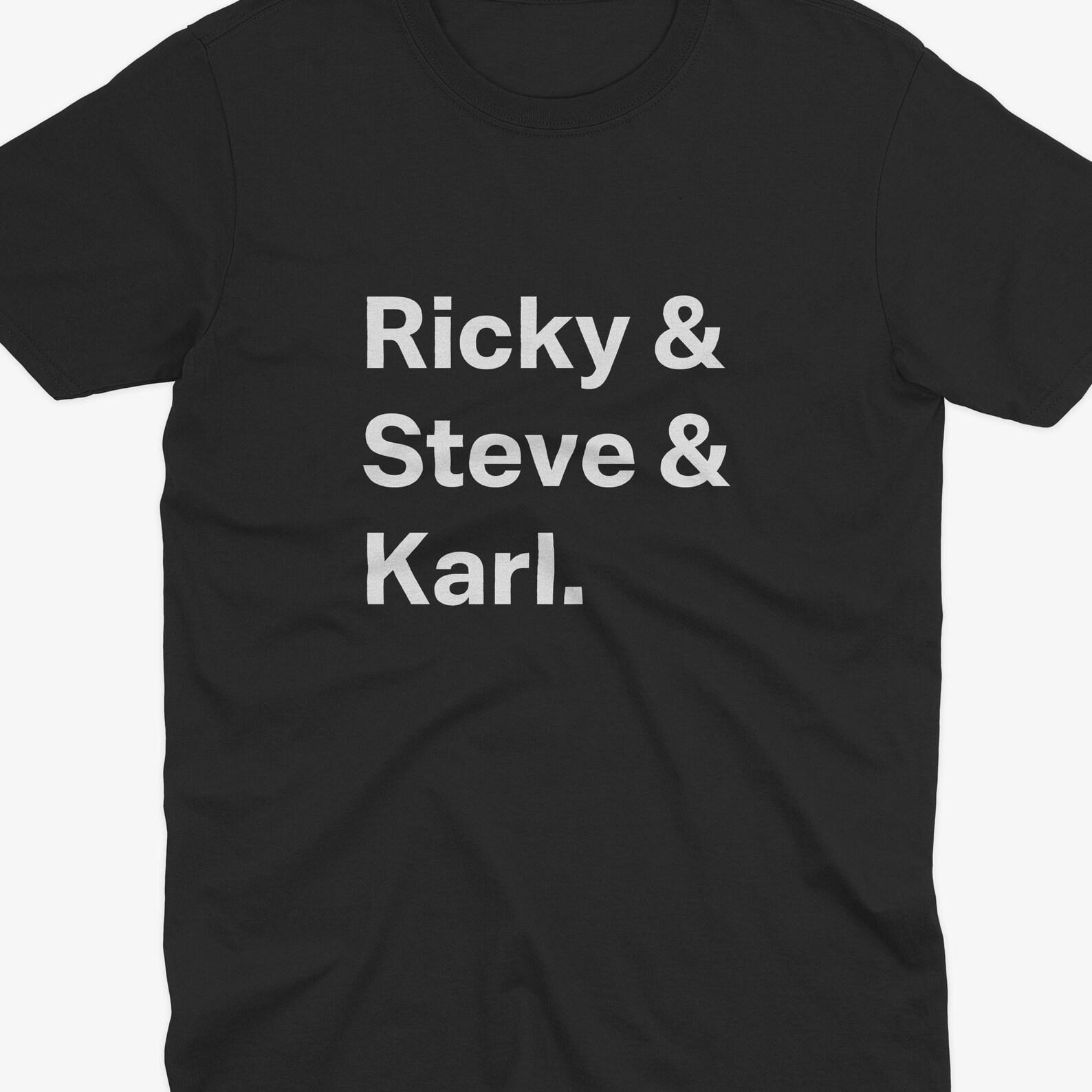 Ricky Gervais Show, Karl Pilkington T-Shirt - An Idiot Abroad T-Shirt, The Ricky Gervais Show Monkey News T-Shirt, Karl Pilkington T-Shirt S