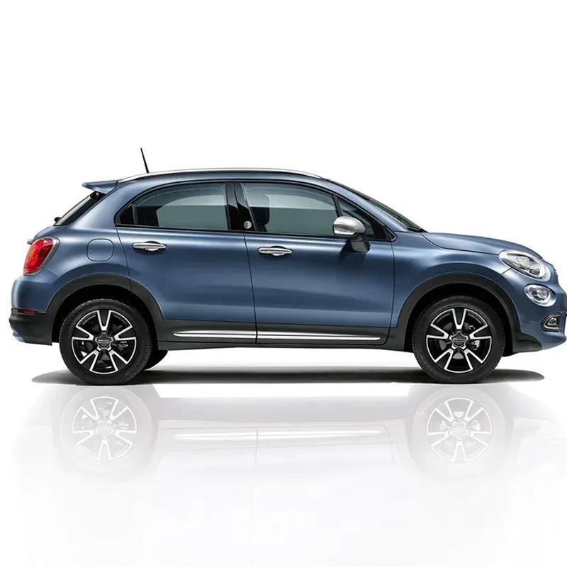 ABS CHROME SIDE DOOR BODY MOLDING TRIM COVER LINE GARNISH STICKER ACCESSORIES For Fiat 500X 2015 2016 2017 2018
