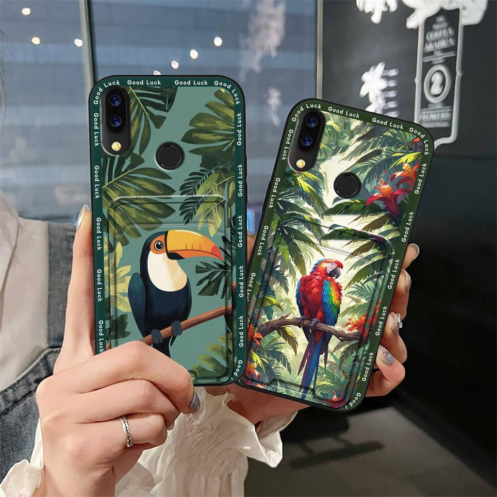 protective Cartoon Phone Case For UMIDIGI Power Card slot Durable Anti-dust Shockproof Back Cover Waterproof Cute Cover