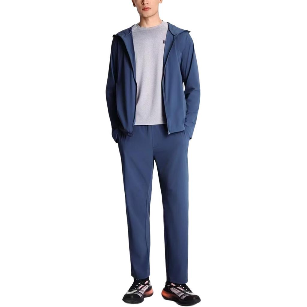 Under Armour Solid Mid-Rise Elastic Sports Long Pants Men bottoms 6014371-044