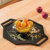Food Grade Silicone Oval or Octagonal Handle Tray Mold Candy Serving Tray Mold for Resin Crafts and DIY Creation