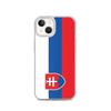 Coque Téléphone – Drapeau De La Slovaquie – Compatible iPhone 13 – Étui Souple – Résistant Et Antichoc - Silicone - Pixelforma