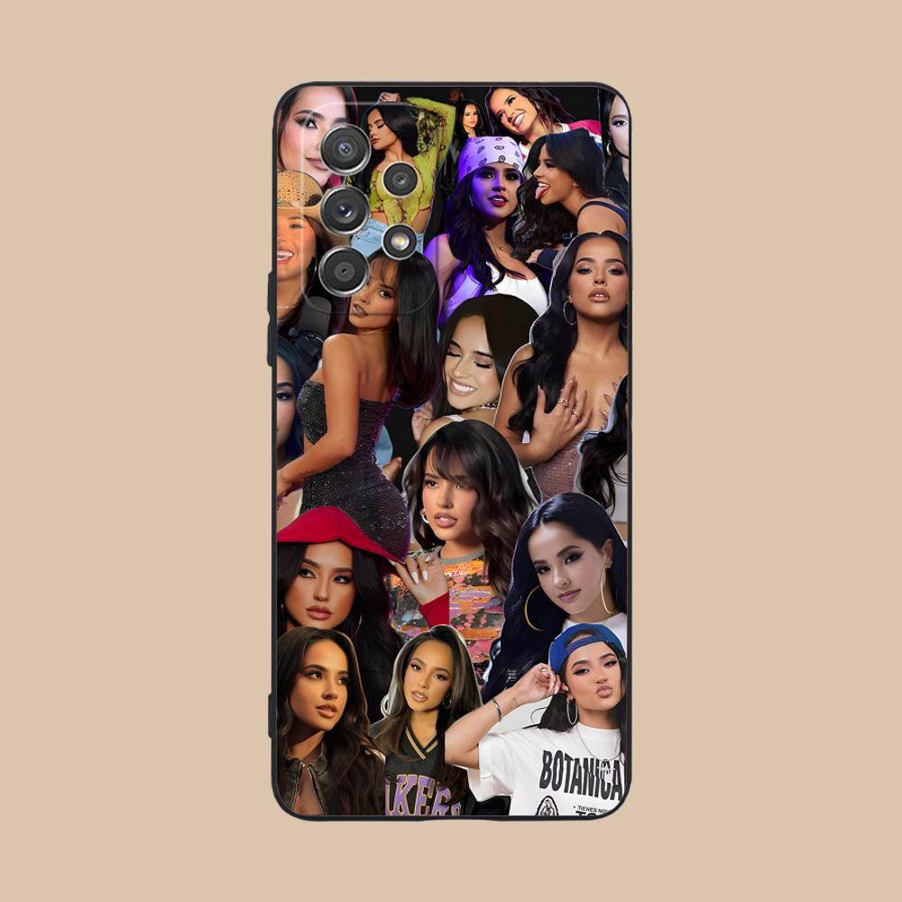 Fashion Becky G Matte TPU Mobile Phone Case for Samsung Galaxy A56 55 54 53 52 51 36 35 34 23 16 15 5G Colorful Cover