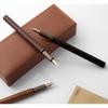 Luxury Fountain Pen, Long Blade Medium Nib Ink Pen Smooth Writing Calligraphy Pen for Sketching, Calligraphy Ink Pen