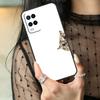 Minimalist Cats Case For Oppo A78 A98 A18 A38 A58 A60 A80 A40 A96 A76 A16 A94 A74 A54 A15 A17 A57 A77 A5 Pro