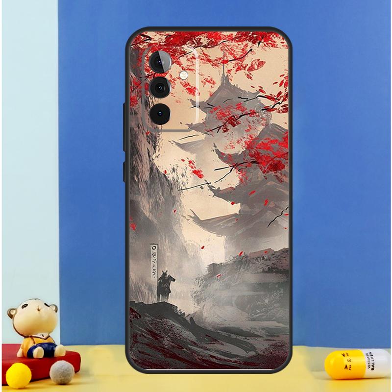Japanese Style Art Case For Samsung Galaxy A56 A52 A53 A16 A26 A36 A55 A35 A15 A32 A12 A33 A13 A14 A34 A54 A17
